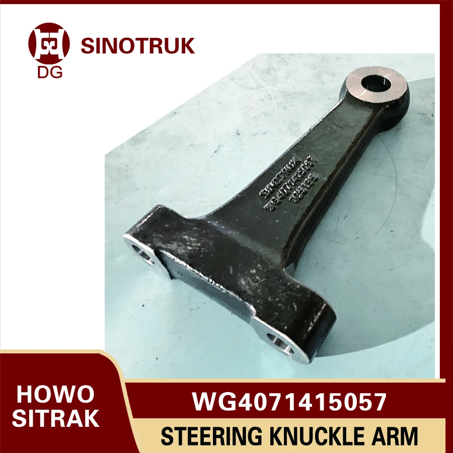 Truck Steering Knuckle Arm WG4071415057 for Sinotruk HOWO T7H Sitrak C7H C9H G7S MAX Accessories