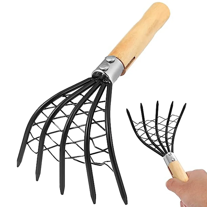 

AT29-Five-Claw Rake Scarifying Tool Seafood Shell Rake