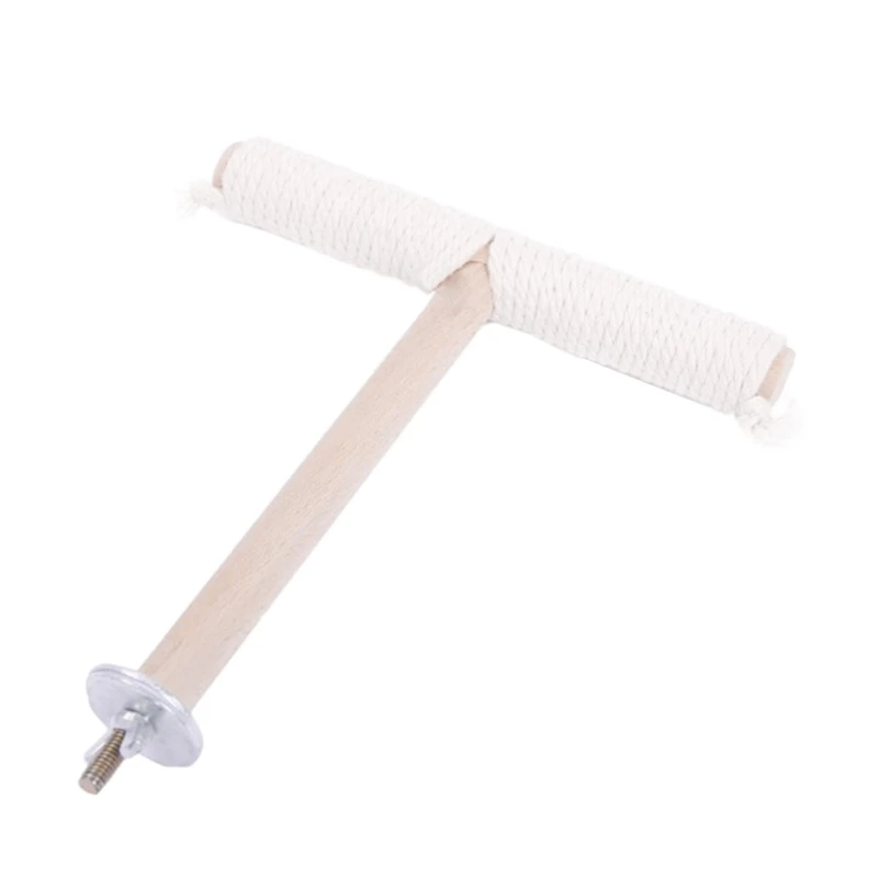 Parrot Wooden Stand Bird Natural Perch Grinding Bar for T Easy to Ins