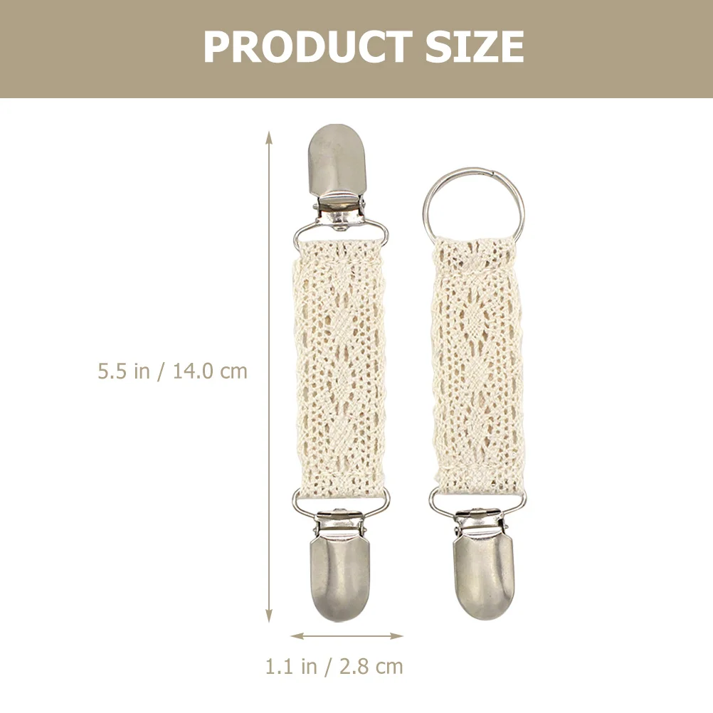 

2Pcs Hat Clip Shawl Clip Durable Portable Sweater Cardigan Clips Easy to Use Travel Accessory Sweater Clips Cardigan Clasp