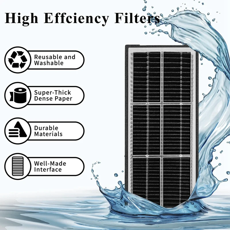 Piezas de aspiradora para Roborock S7 Maxv Ultra /S7 Pro Ultra V /G10S PRO, cepillos laterales principales, paños de fregona, filtros HEPA