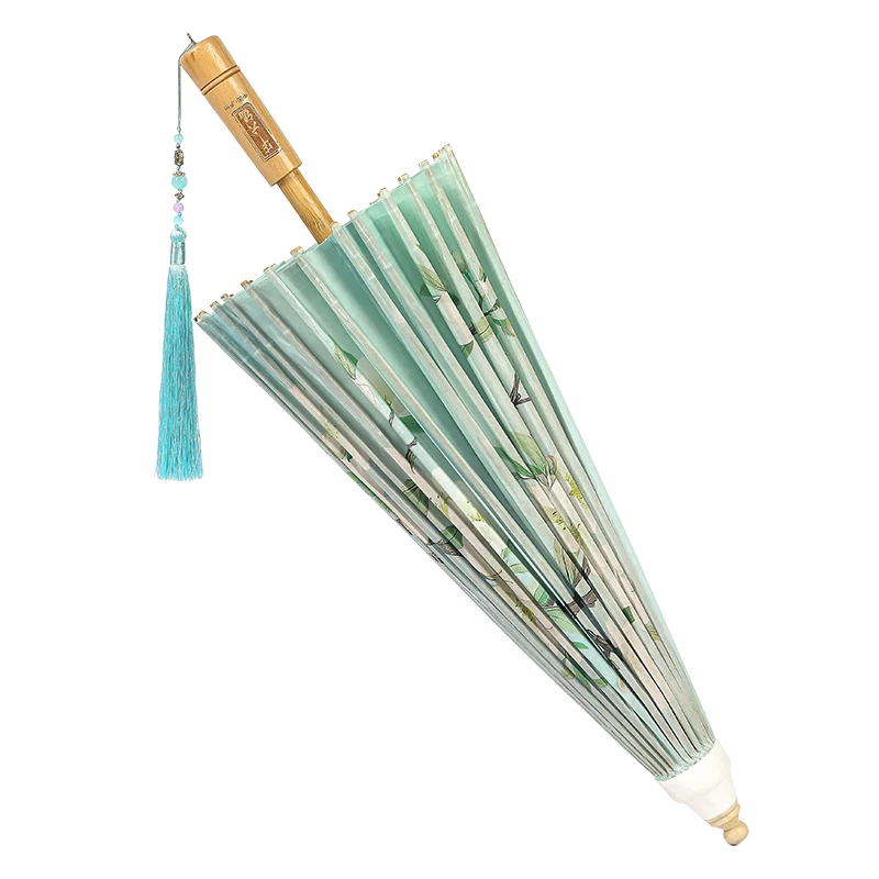 

Oil-paper umbrella, rain and shine, rain and sun protection, national style intangible cultural heritage, old-fashioned handmade