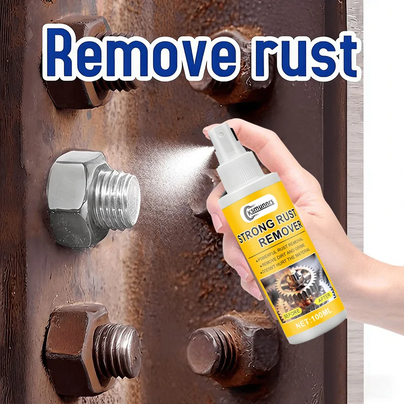 Metal Luster Recovery Spray - Gently Repairs Corrosion Marks, Restores Bright Metal End. for Lock Cylinders, Hinges, Tools & Aut