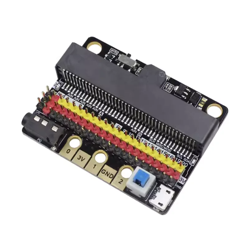 Microbit V2 expansion board IOBIT V1.0/2.0/3.0 motherboard micro: bit horizontal adapter board