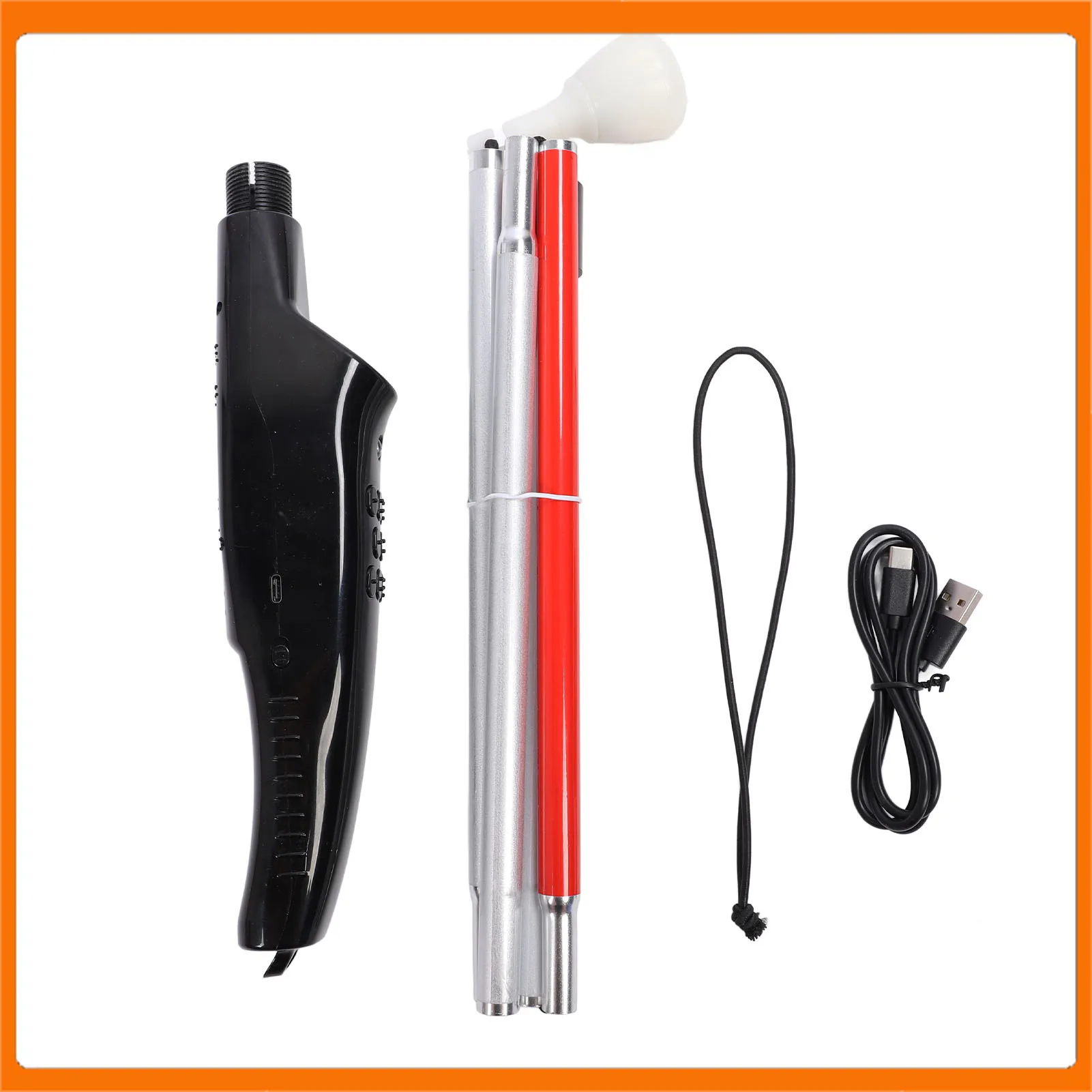 canne-aveugle-electronique-a-expansion-rapide-film-reflechissant-rouge-pliable-baton-aveugle-de-marche-detection-d'obstacles-pour-usage-exterieur