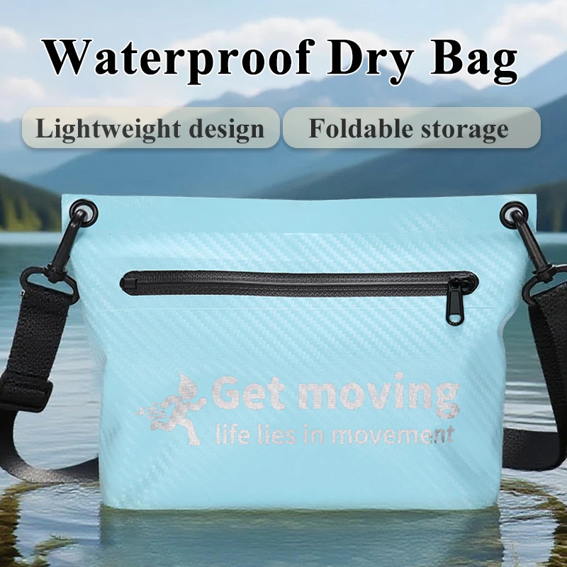

Waterproof Storage Bag Outdoor Lightweight Waterproof Dry Bag for Swimming Rafting Kayaking River Trekking Floating Boating