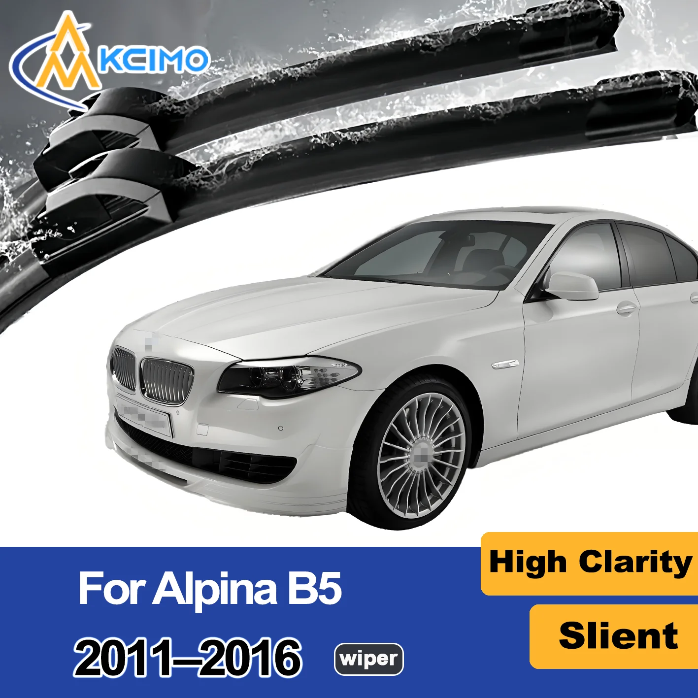 

2PCS New Front Windshield Wiper Blade for Alpina B5 F10 2011-2016 Alpina B5 Bi-Turbo Front Windshield Accessories 2016 2015 2014
