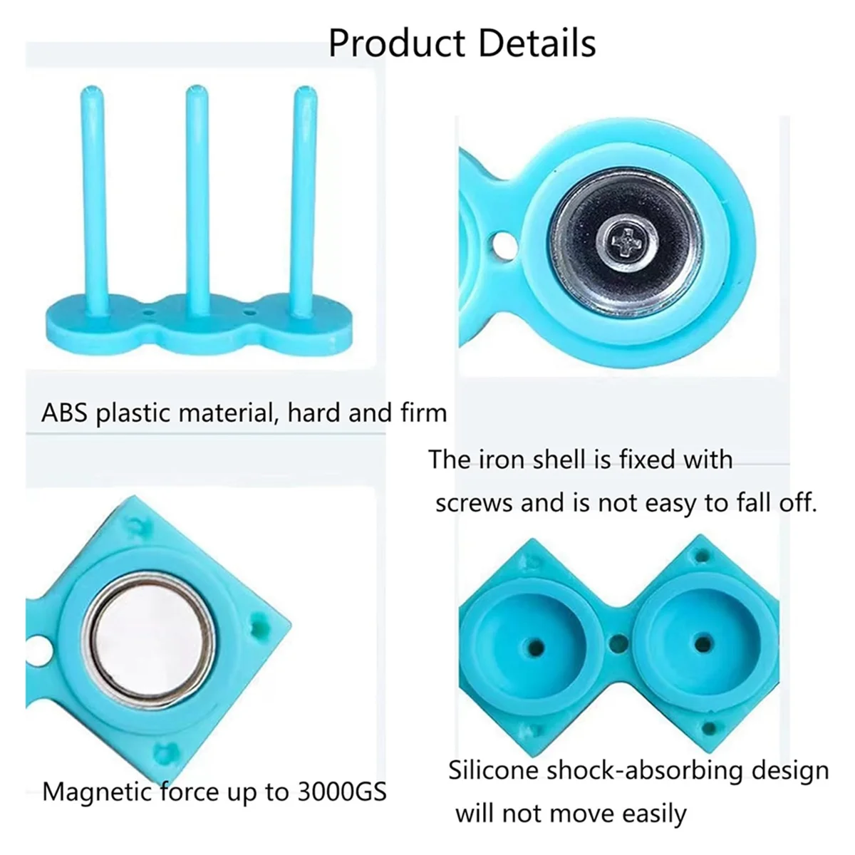 Magnetic Bobbin Holder,Thread and Bobbin Organizer for Machine Sewing Magnetic Adsorption Bobbin Organizer Storage B