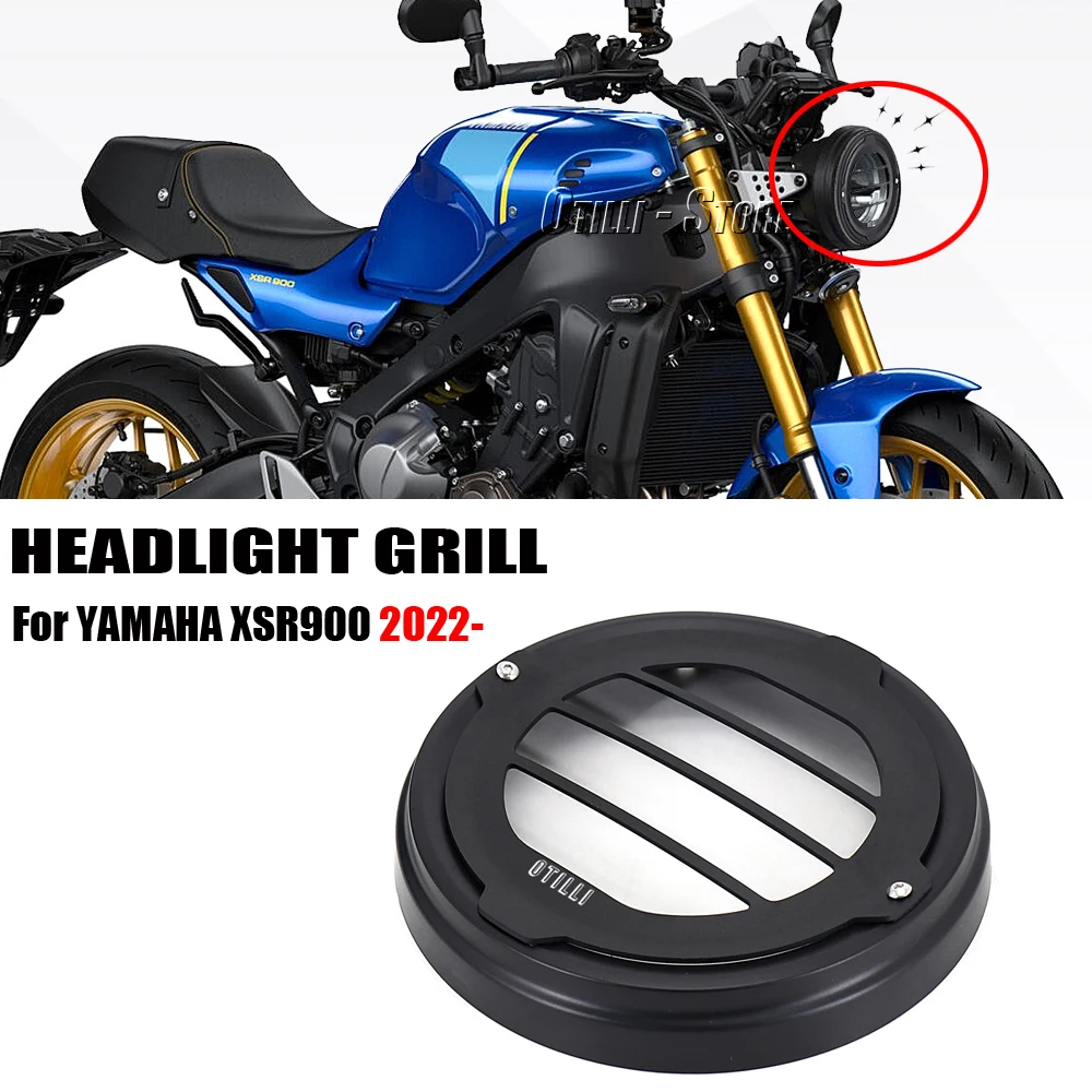 

New Headlight Guard XSR900 2022 2023 Motorcycle Headlight Grille Protector Cover Fit For Yamaha XSR 900 xsr900 xsr 900