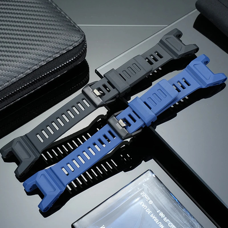 

Резиновый ремешок с выемками для часов Casio GBD-H2000, силиконовый ремешок для горного туризма и спорта, аксессуары 3515, мужской браслет