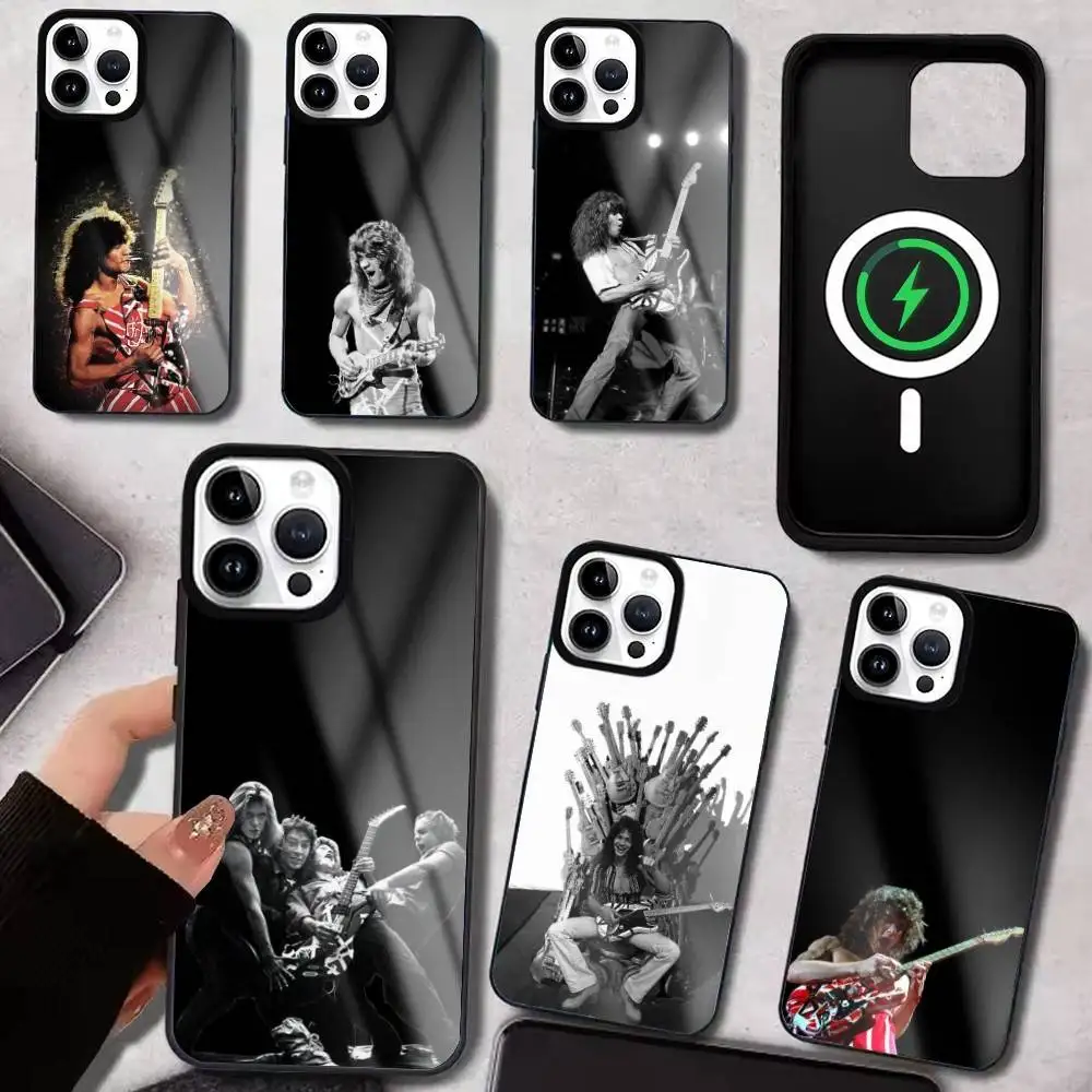 

V-Van H-Halen Phone Case For iPhone17,16,15,14,13,12,11 Plus,Pro Max For Magsafe Wireless Charging