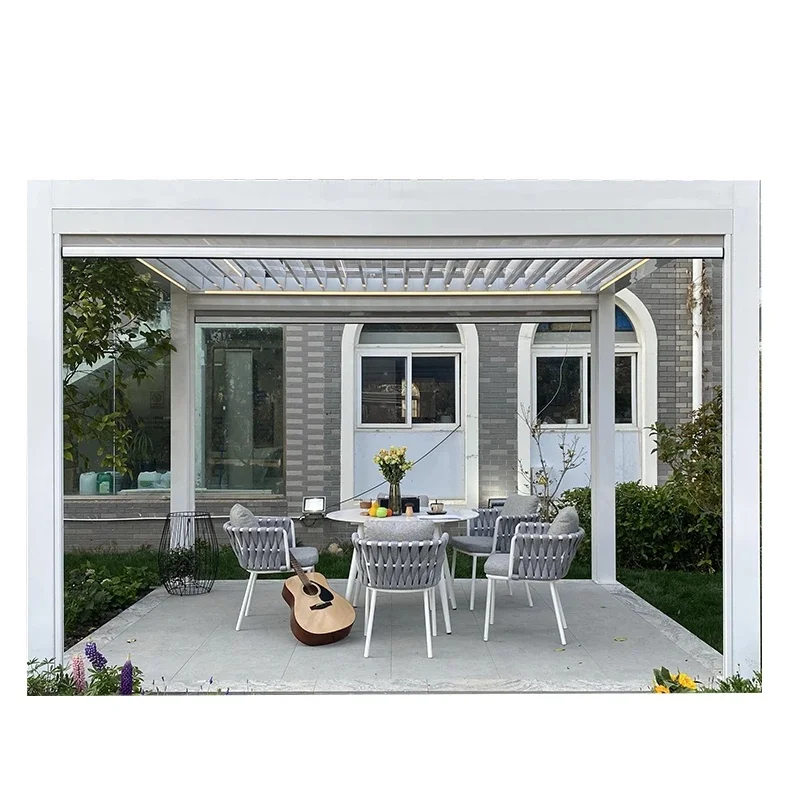 Heavy Duty Aluminum Structure Gazebo Tent Pergola Tent Different Events