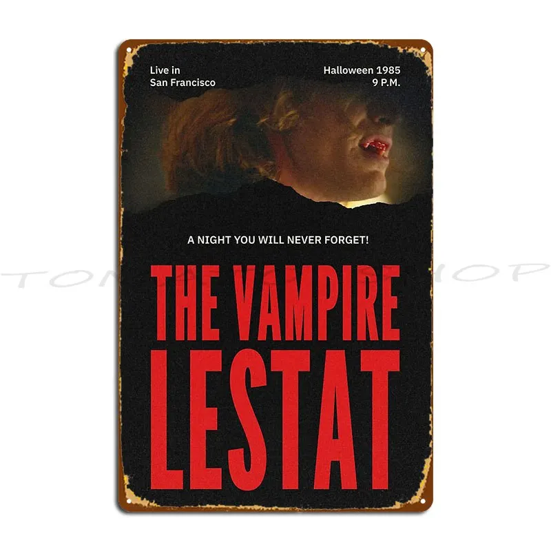 Interview With The Vampire 2x08 Poster Metal Sign Wall Pub Wall Plaque Design Wall Decor Printing  Tin Sign Poster