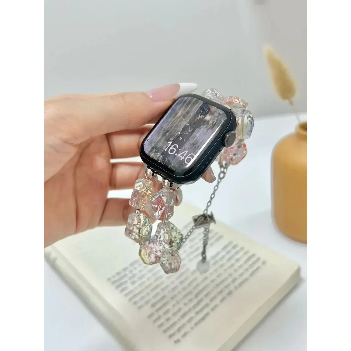 Bracelet de montre en acier inoxydable pour iWatch2 Series 10/9/8/7/6/5, bracelet de montre tendance 42/44/45/46/49 mm 38/40/41 mm_voghion.com
