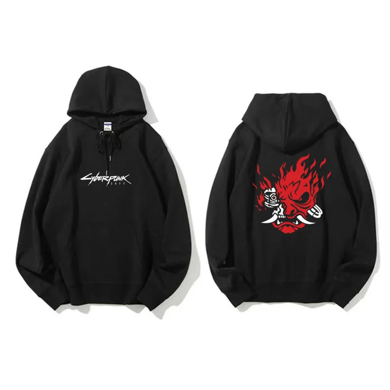 

2077 Hoodie Sweatshirt Unisex Loose Fit Student Game Trend Autumn Winter Casual Streetwear Hip Hop Kids Youth