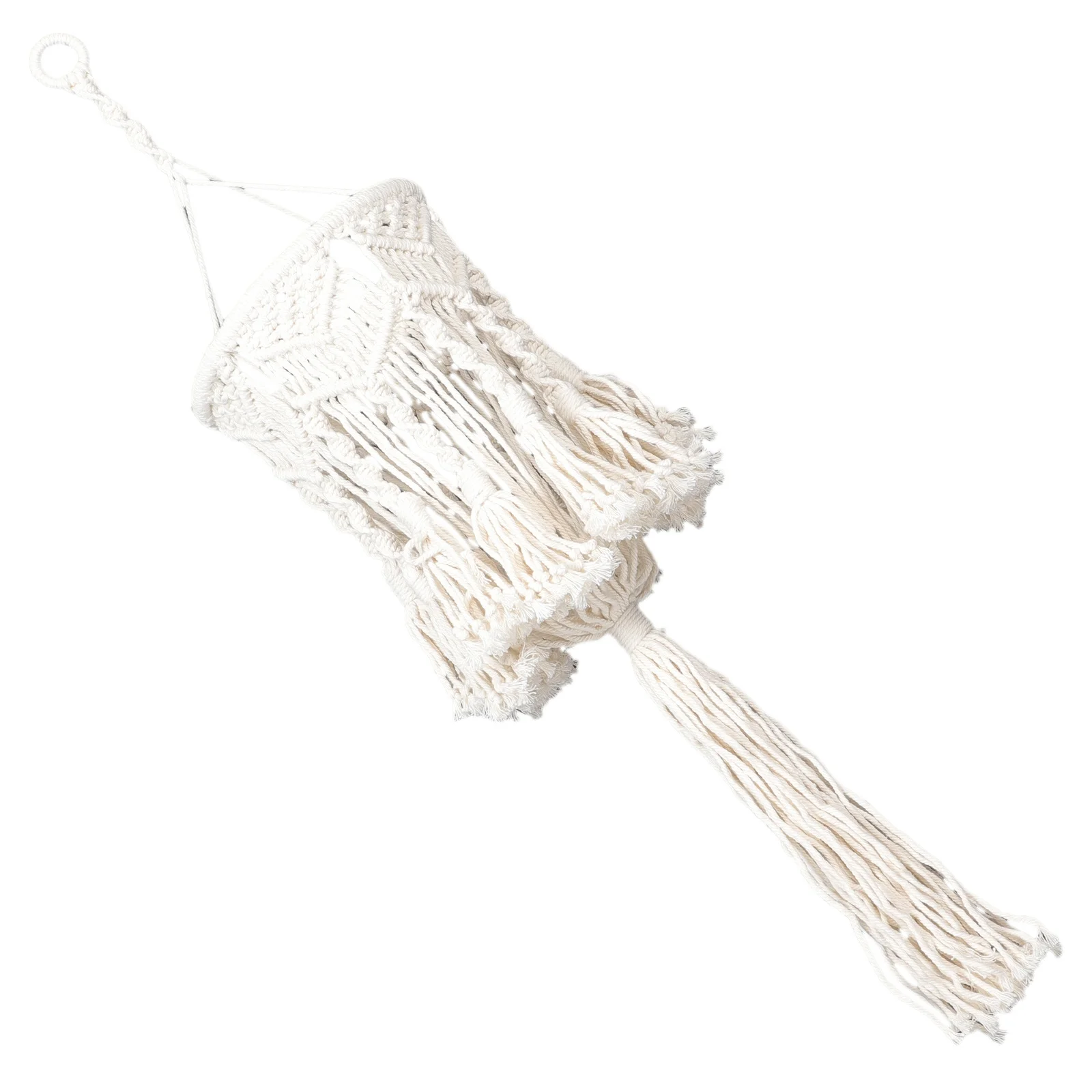 

Подвесной абажур с кисточкой в стиле макраме, потолочный подвесной светильник, богемный домашний декор для ресторана, абажур в стиле макраме