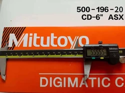 Mitutoyo-Japão Digital Vernier Caliper, 500-196-20, 150mm, 6 