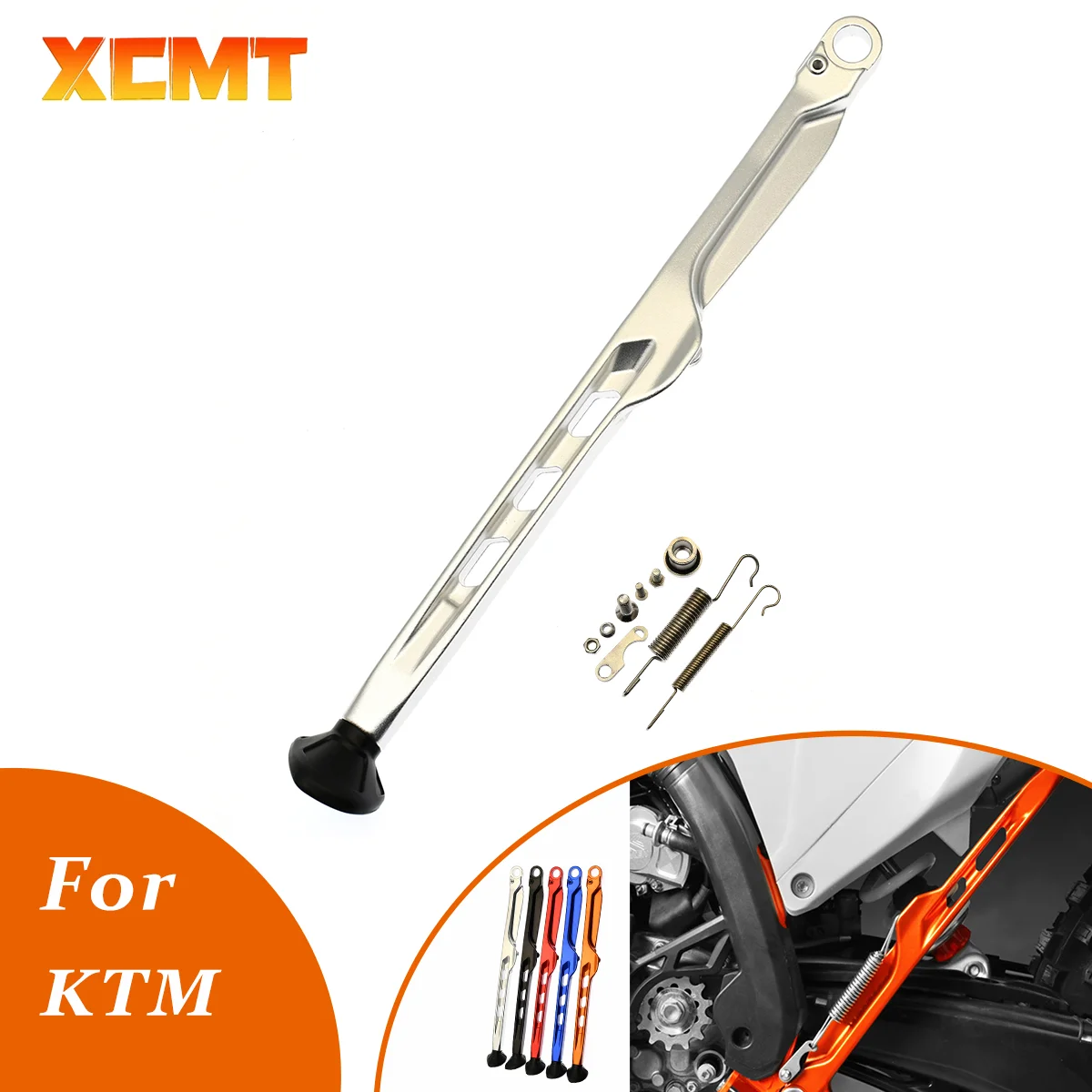 

For KTM EXC The Latest Side Bracket Support And Spring EXCF XCW XCF-W XC XCF 125 150 250 300 350 450 2023 2024 Dirt Pit Bike