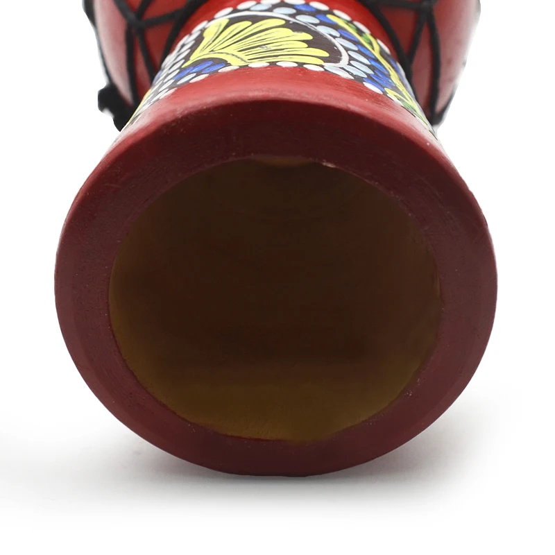 African Djembe 4 Inch Percussion Hand Drum For Sale  Wooden Jambe/ Doumbek Drummer with Pattern