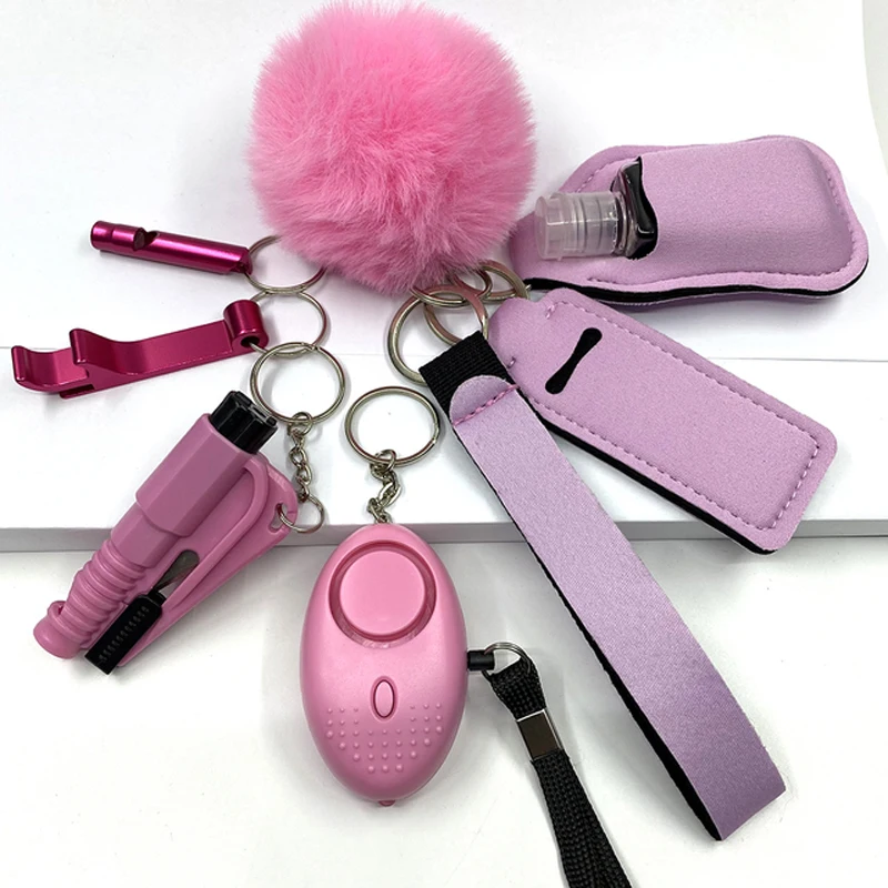 Llavero de Defensa Personal para mujer, accesorios de seguridad, Llavero de Defensa Personal