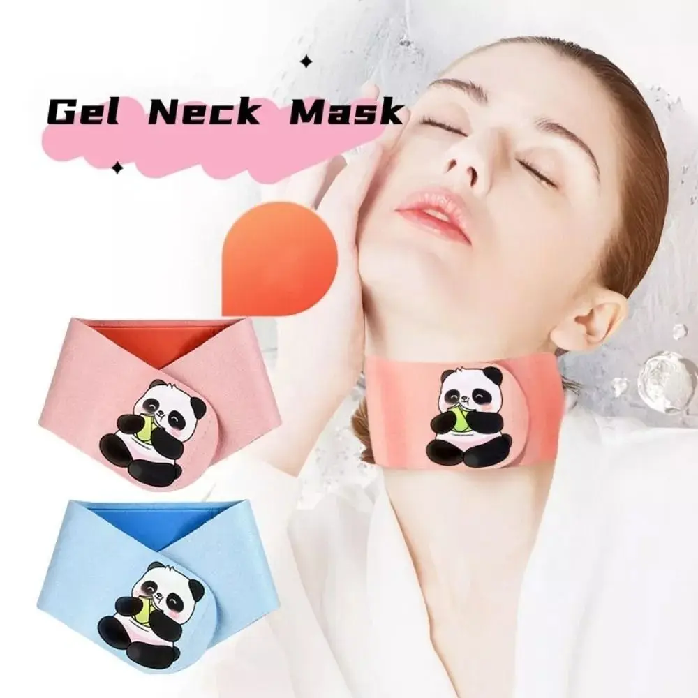 New Moisturizing Gel Neck Mask Unisex Anti Wrinkle Firming Neck Wrap Belt Women Portable Neck Skin Care