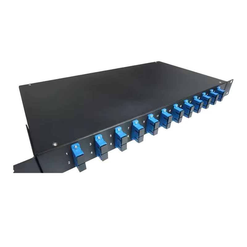 1u-19-inch-odf-fiber-optic-patch-panel-12-core-duplex-port-fixed-patch-panel-with-adapter