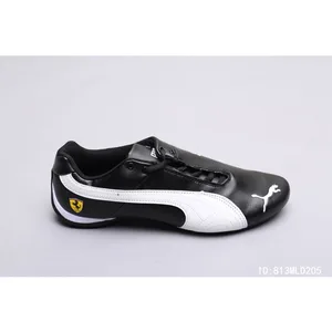 بوما كات حذاء رياضي جلدي فلاي للرجال، بلوزة منخفضة كاجوال، لون سادة فيراري، حذاء جري دريفت، مقاسات 36-45 أفضل 12 جاكيت نسائي من فيراري - رقم 3