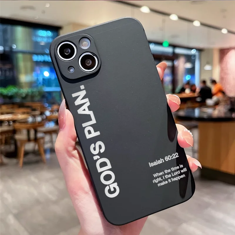 God's Plan Jesus Bible Verse Q - Phone Cases Quotes review and price