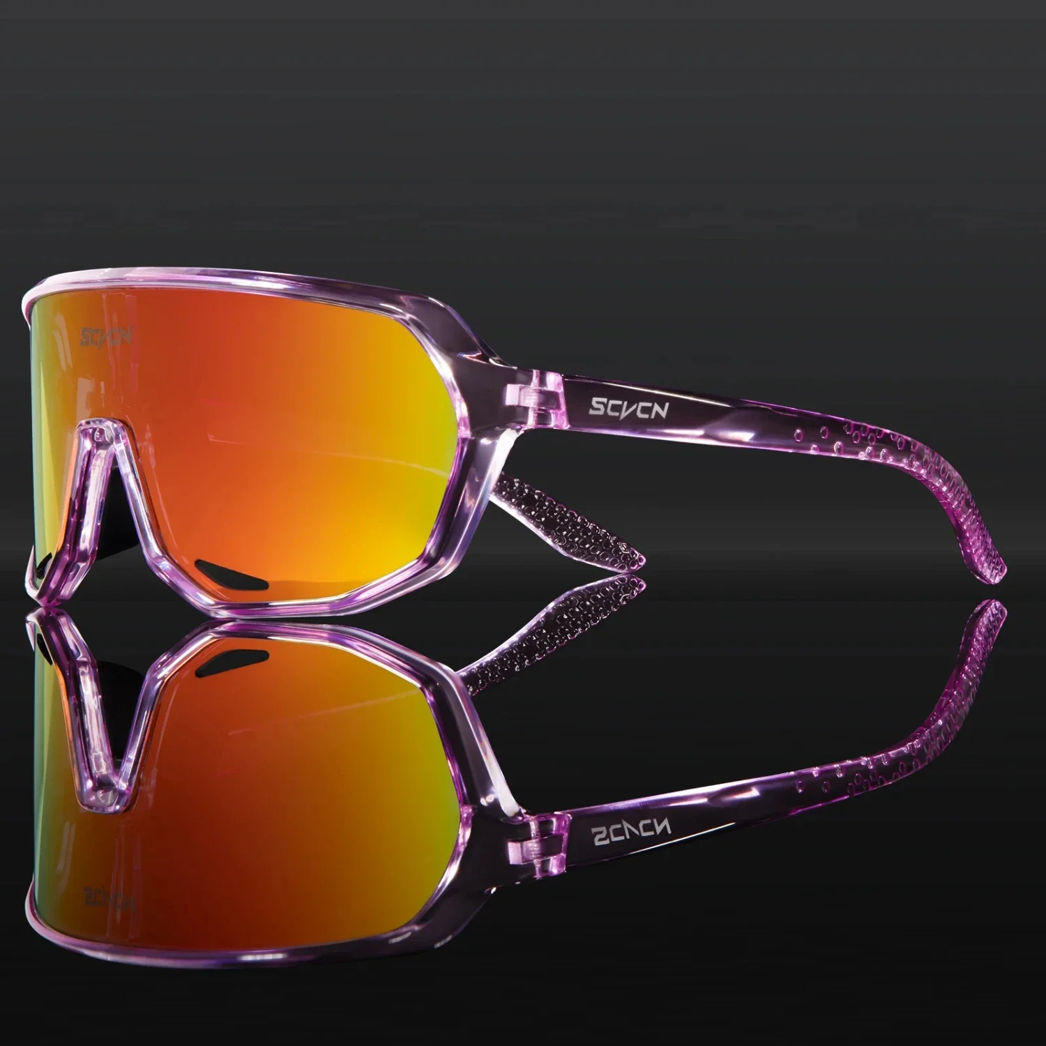 Stylish and Lightweight UV400 Photochromic Sunglasses - Elevate Your Cycling Adventures with Essential Eyewear for Men and Women