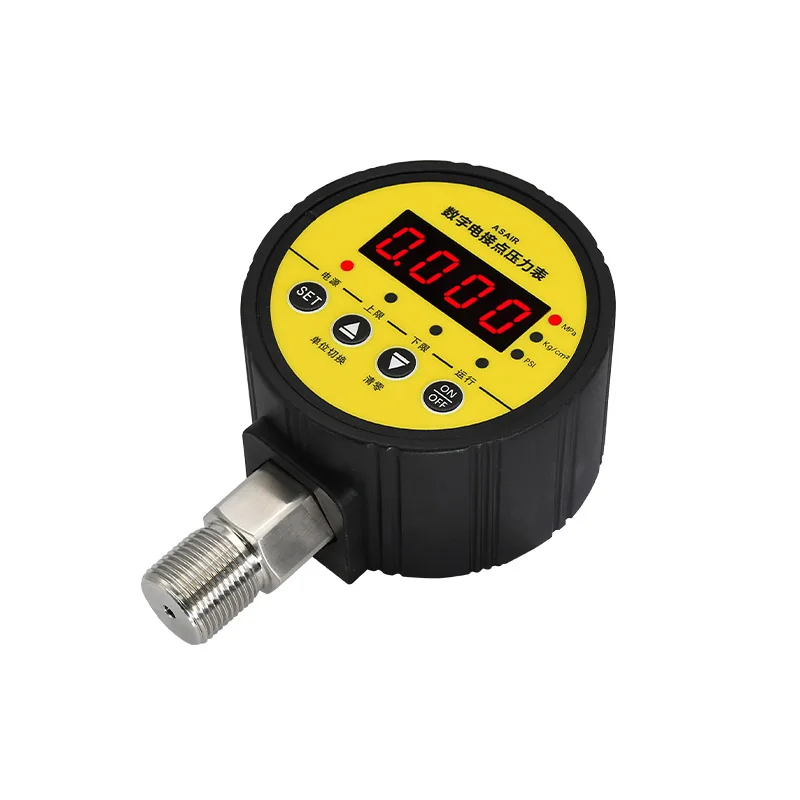 ASAIR ARL Series Digital Display Electric Contact Pressure Gauge Switch Controller High Precision Intelligent