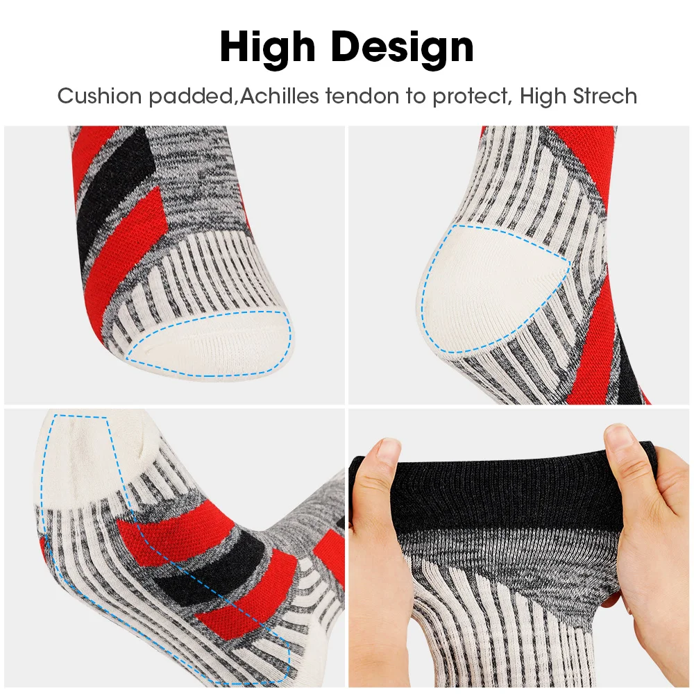 Thermal Socks For Women Long Compression Skiing Hiking Climbing Snowboarding Trekking Thickness Warmer Winter Sports Socks Men