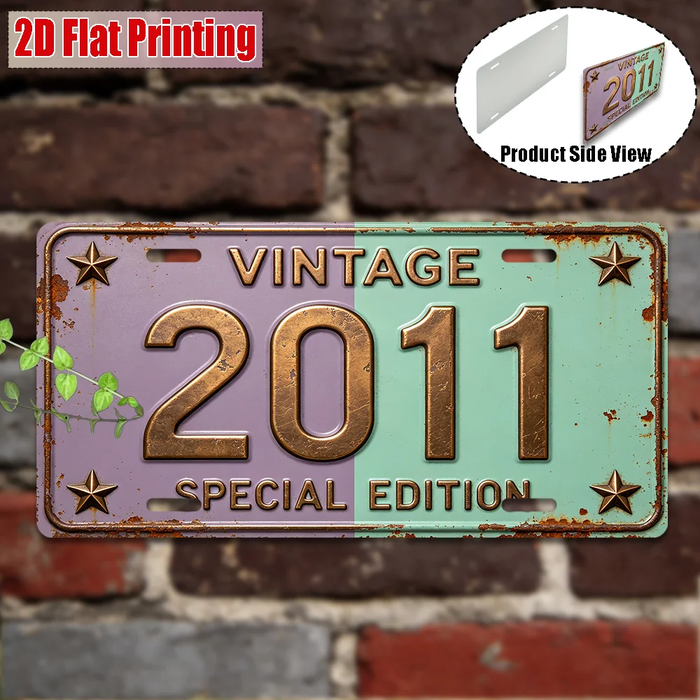 2D Flat - [Enable ] 2D Fla1pc, Retro Metal Sign, for Decorative Purposes Solely, Outdoor Plaques & Wall Decoration (29.97 cm
