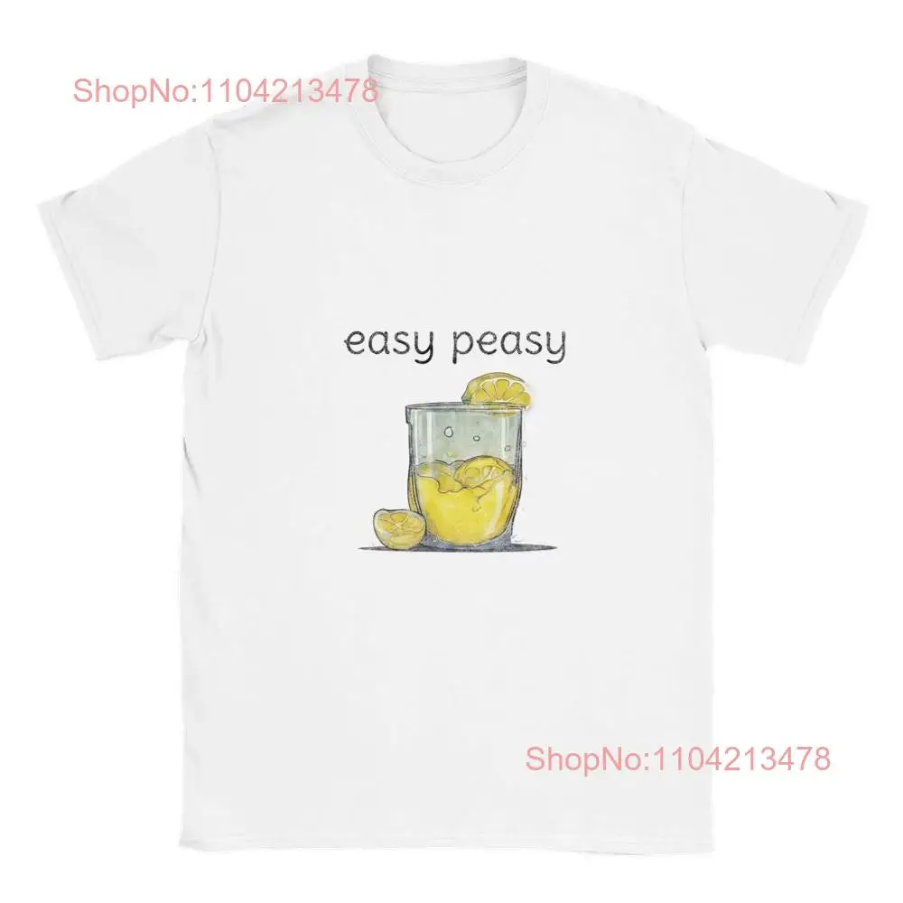 T Shirt easy peasy lemon squeezy long or short sleeves