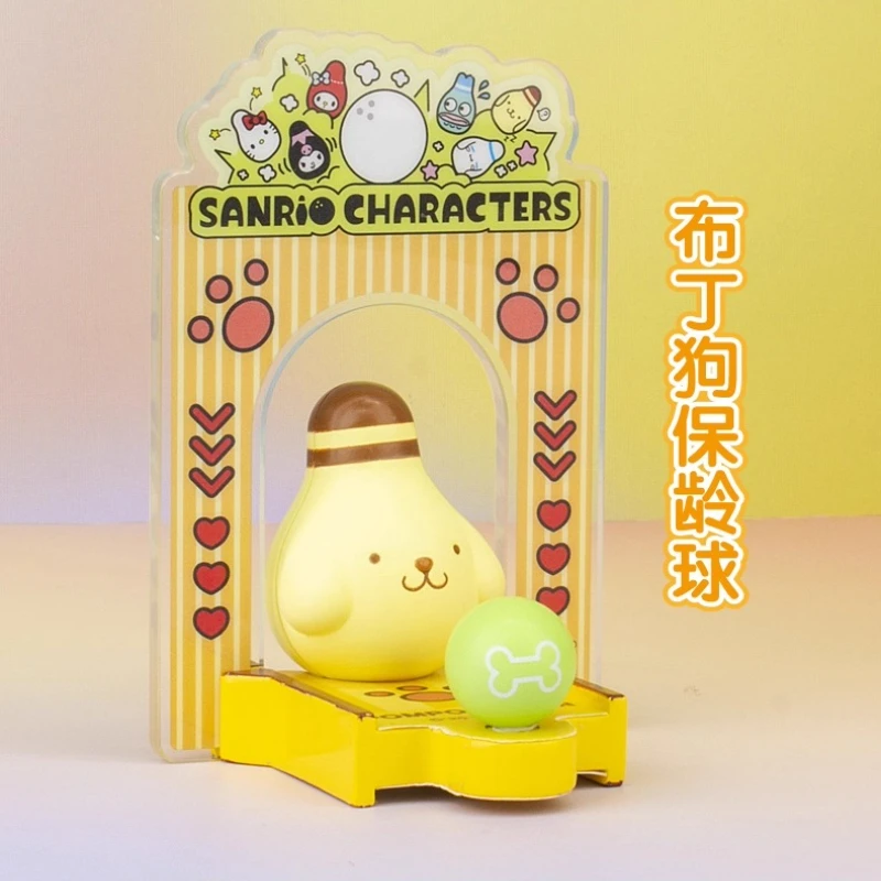 Персонажи Sanrio для боулинга, серия слепая коробка, игрушки Kuromi My Melody, акриловые украшения, фигурка Анеме, куклы, игрушки, подарки для детей