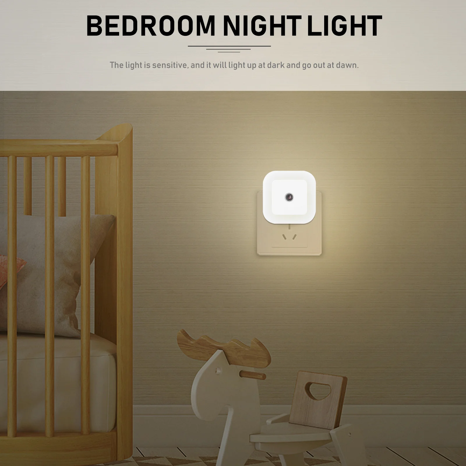 6 قطعة LED ضوء الليل الاستشعار مصباح الليل لغرف النوم الحمامات المدخل المطابخ غرف المعيشة صنعة بديعة #2