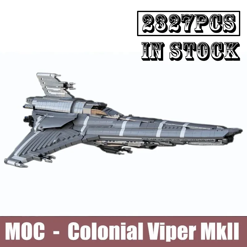 New Interstellar Space Wars The Battlestar Galactica Colonial Viper MKII MOC-9424 Building Blocks Bricks Kid Toy Christmas Gifts