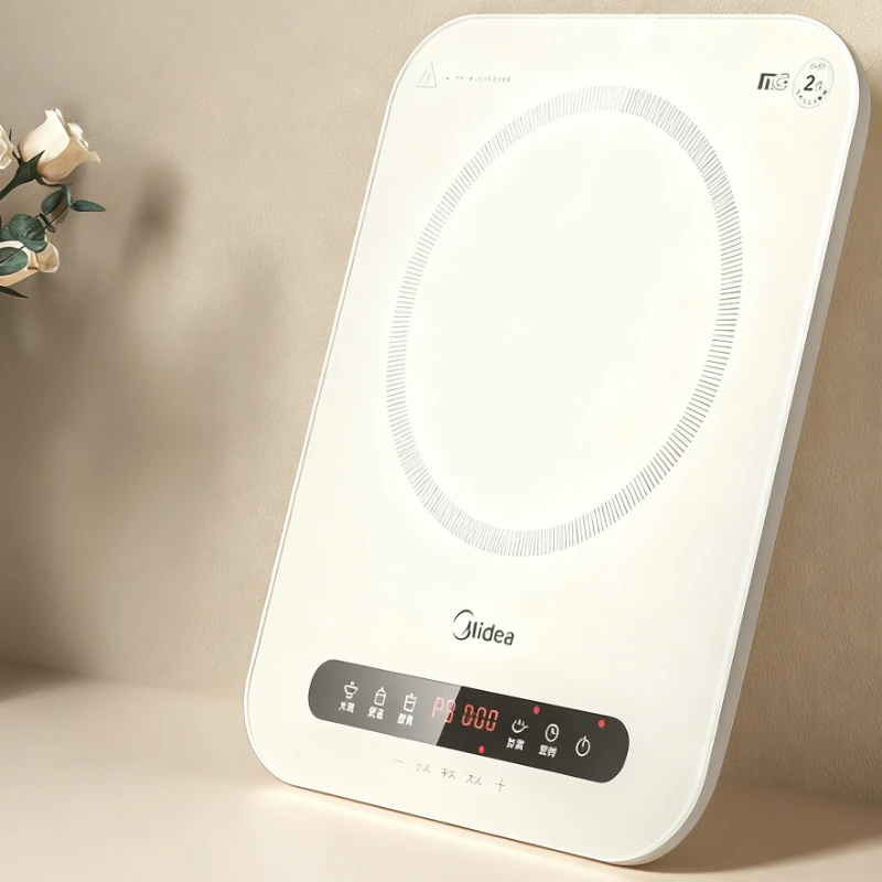 Midea Induction Cooker, 2200W High-Power Constant Flame Heating Induction Cooker, Stir-frying Timer Induction Cooker