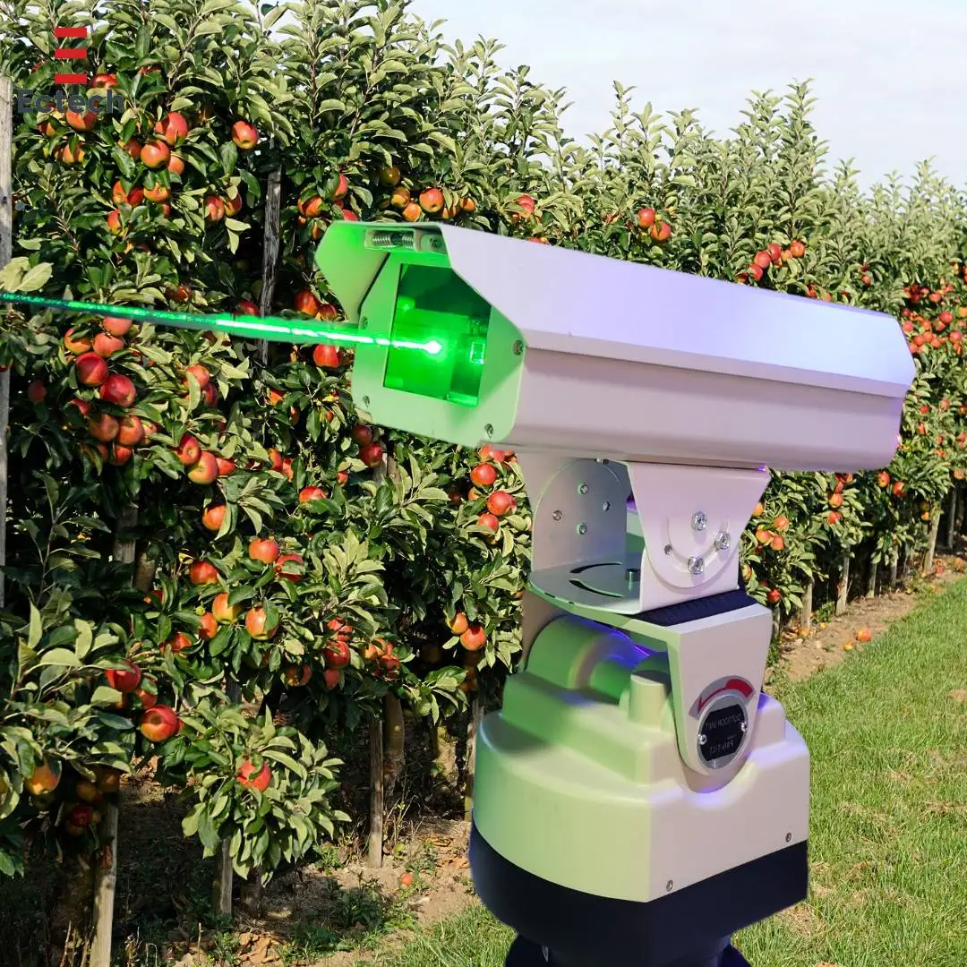 Automatic Bird Deterrent Industrial Laser Bird Scarer 360 Auto-Rotating Eco-Friendly Waterproof IP65 Rated Protects Wind view 6