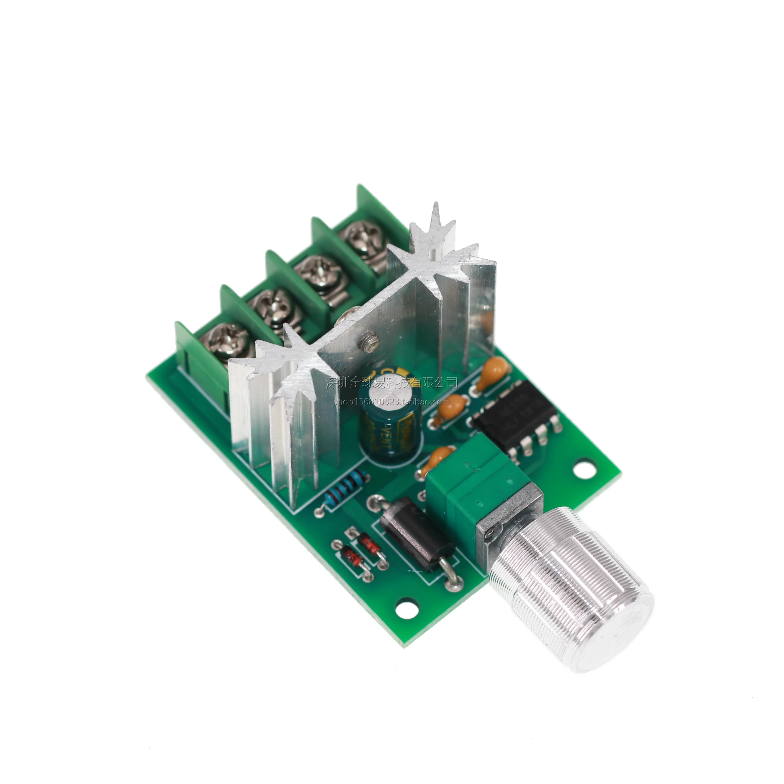 High Power 6A 6V-12V PWM No-Polarity DC Motor Speed Regulator Controller Board Speed Motor Control Switch Board