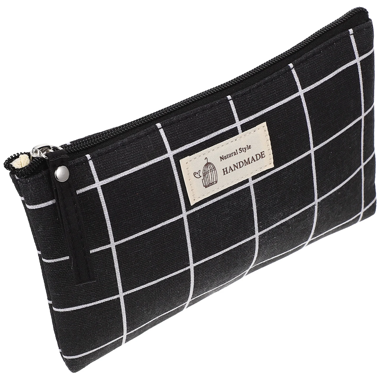 

Gradient Canvas Bag For Travel Business Hotel Camping Durable Makeup Toiletries Storage Pouch With Zipper Closure,