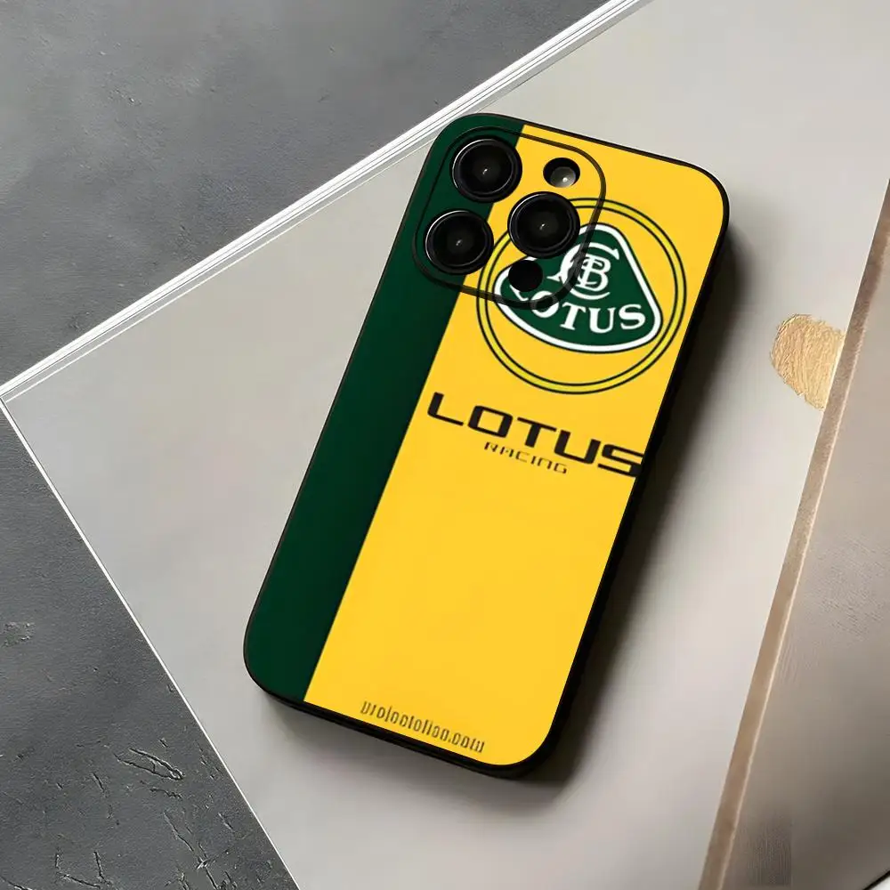 Luxury Lotus Cars Phone Smart Wireless Charging Case for iphone 15 12 14 se 2022 pro max 11 13 xr x xs mini plus funda shell cov