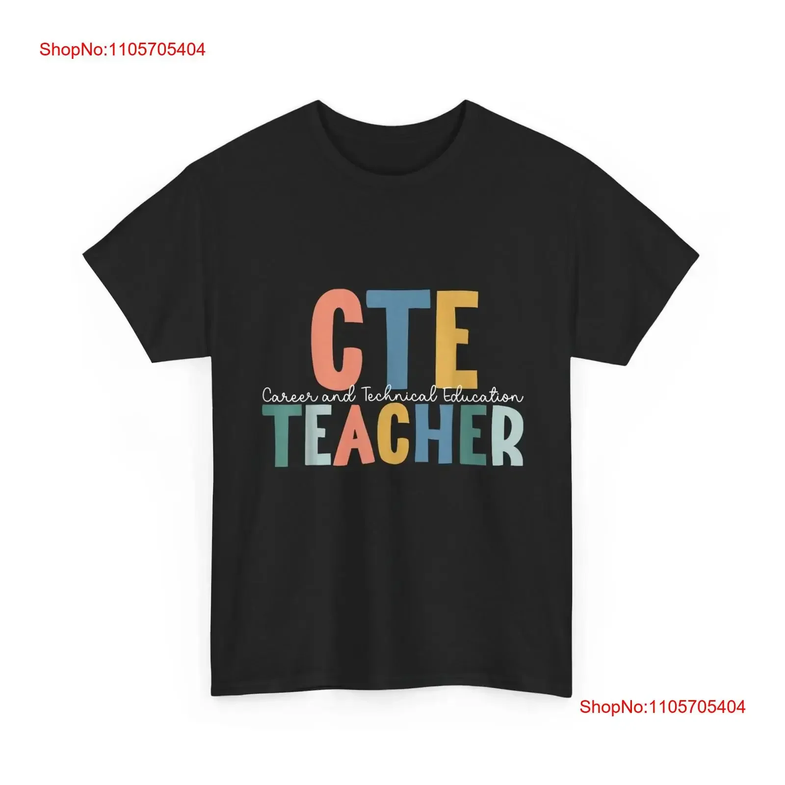 CTE Teacher Career and Technical Education T Shirt long or short sleeves vintage Washed Casual streetwear graphic