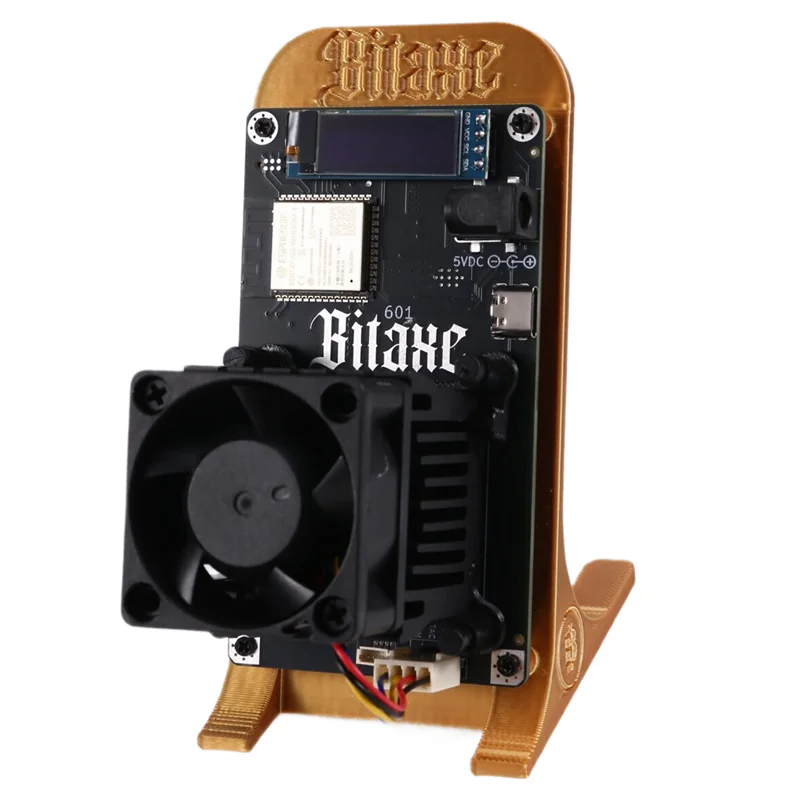 

Qy-Gold Bitaxe Gamma 601 BTC Solo Miner 1,2TH/S 18-22 Вт BM1370 Asic Chip Bitcoin Crypto Miner от Antminer S21 Pro BR Plug