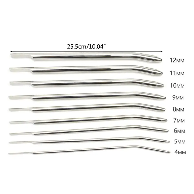 Stainless Steel Urethral Plug Male Urethral Dilator Metal Catheter Penis Plug Sounding Adult Games Products Sex Toys For Men