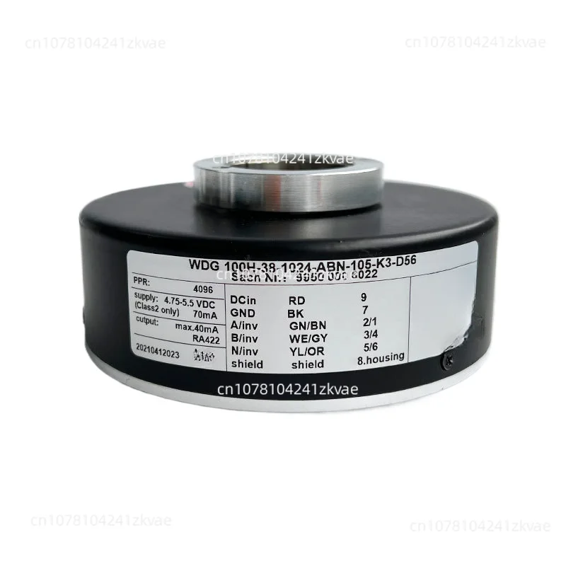 

WDG100H-38-4096-ABN-105-K3-D56 Elevator Hollow Shaft Photoelectric Rotary Encoder 1024