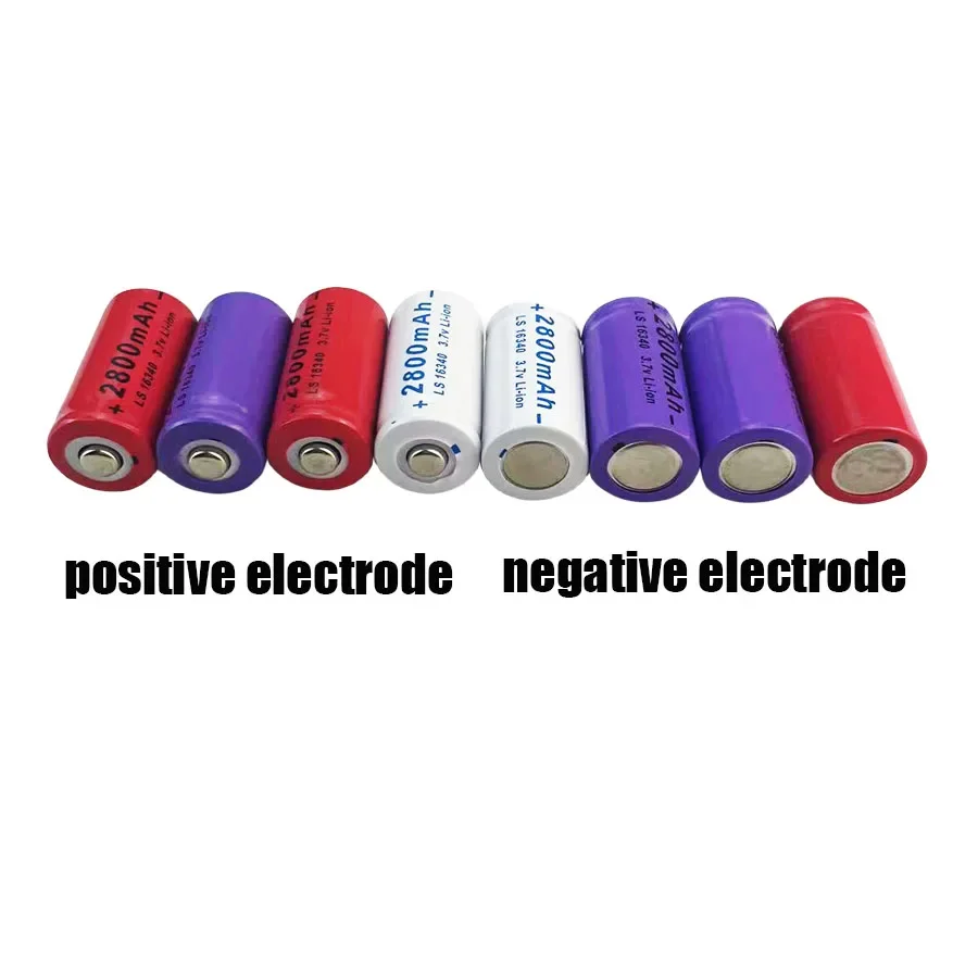 2024 New Rechargeable Lithium Ion Battery CR123A RCR 123 ICR 16340 Battery 3.7V 2800mAh L70 Plus Charger