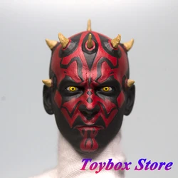 1/6 Scale Darth Maul Delicate Head Sculpt Star Wars Series Leader of Mandalorian Carving Model Toys For 12