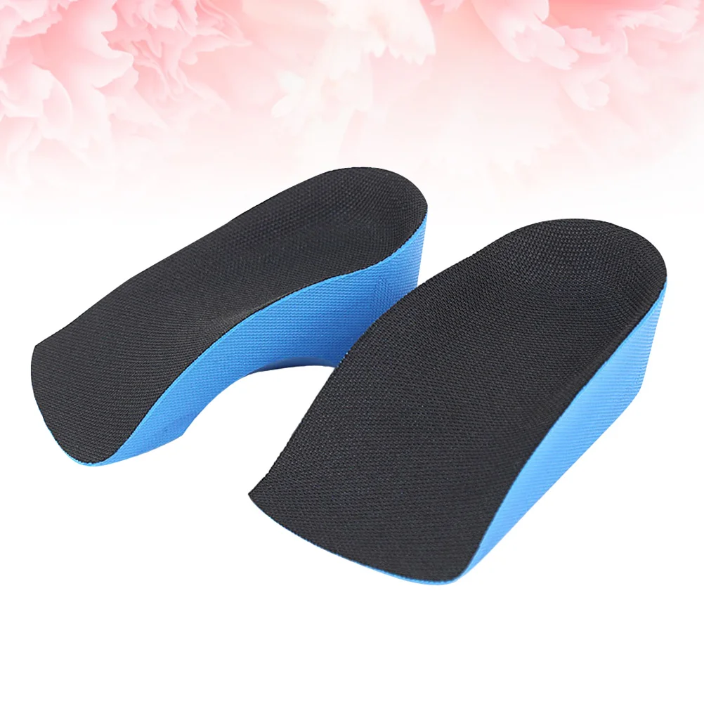

Heightening Insoles 2Cm Thick Pu Shoe Lift Pads For Men Women Comfortable Arch Support Non-Slip Taller Insole