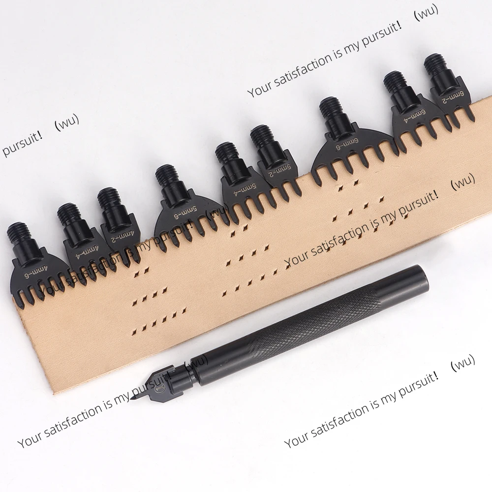 

High quality punching pitch 4/5/6 mm, professional leather sewing cutting punching tool, DIY handmade