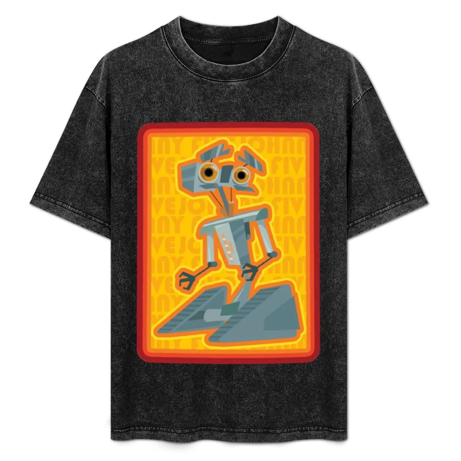 

Johnny 5 T-Shirt blanks funny gifts quick drying oversized t shirts for men